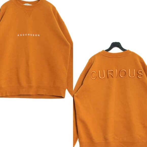 Andersson Bell orange sweatshirt - Picture 1 of 4